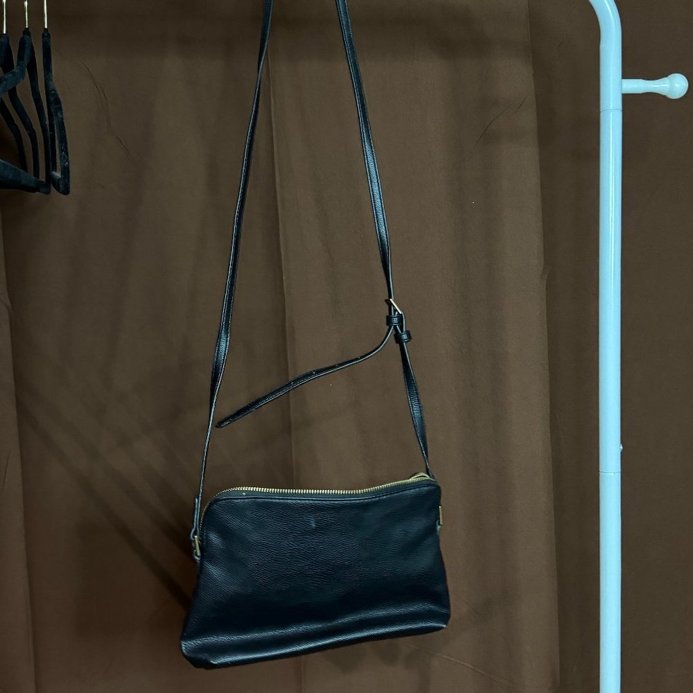 small black cross body bag